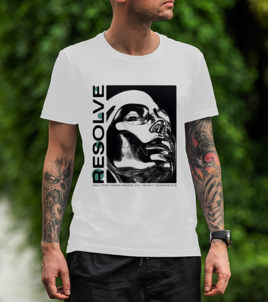 Resolve Melting From Inside My Heart Overheats Mannequin T-Shirt