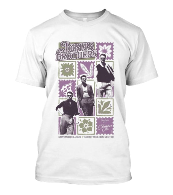 Jonas Brothers 2025 Value City Arena Columbus OH Nov 08 T-Shirt