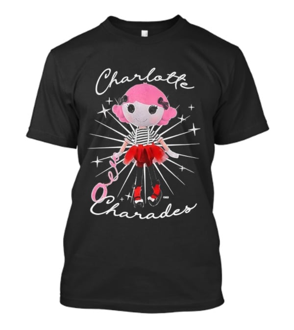 Lalaloopsy Charlotte Charades Pink Hair Red Skirt Character T-Shirt