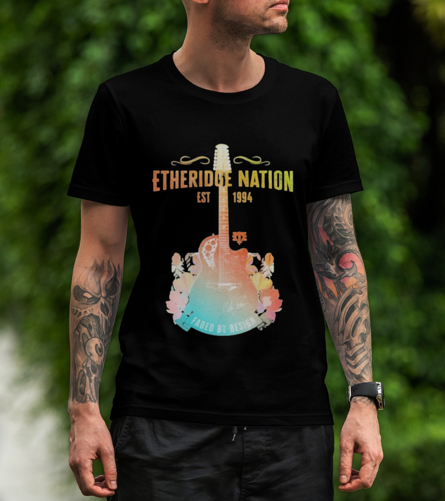 Etheridge Nation Est 1994 Faded By Design T-Shirt
