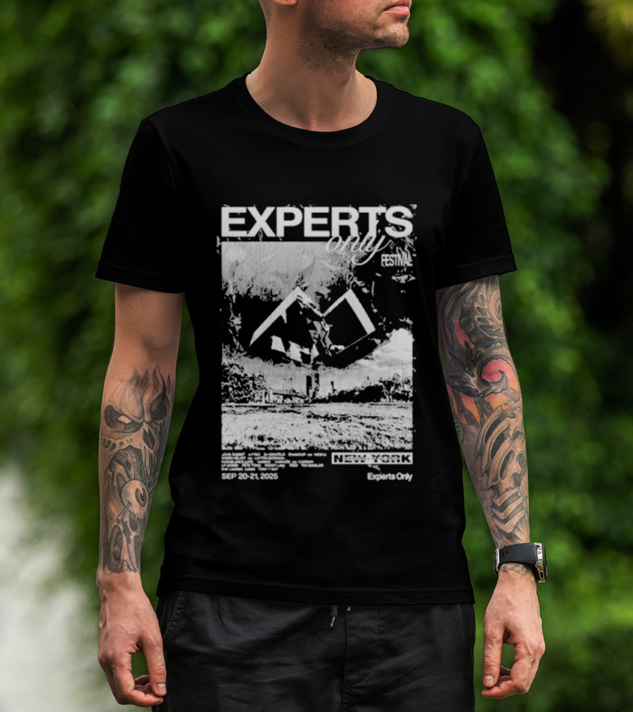 Experts Only John Summit New York Music Festival September 2023 T-Shirt