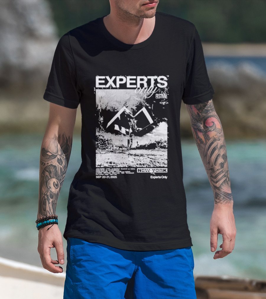 Experts Only John Summit New York Music Festival September 2023 T-Shirt