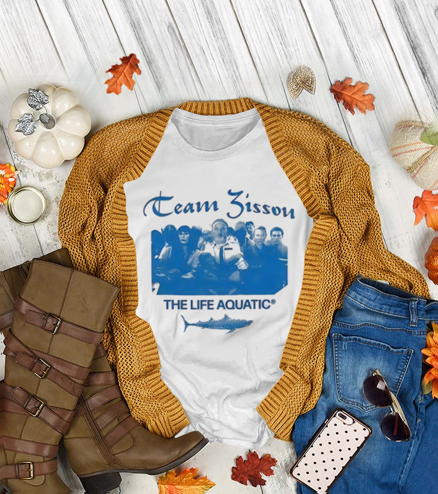 Team Zissou The Life Aquatic Crew Members Adventure T-Shirt