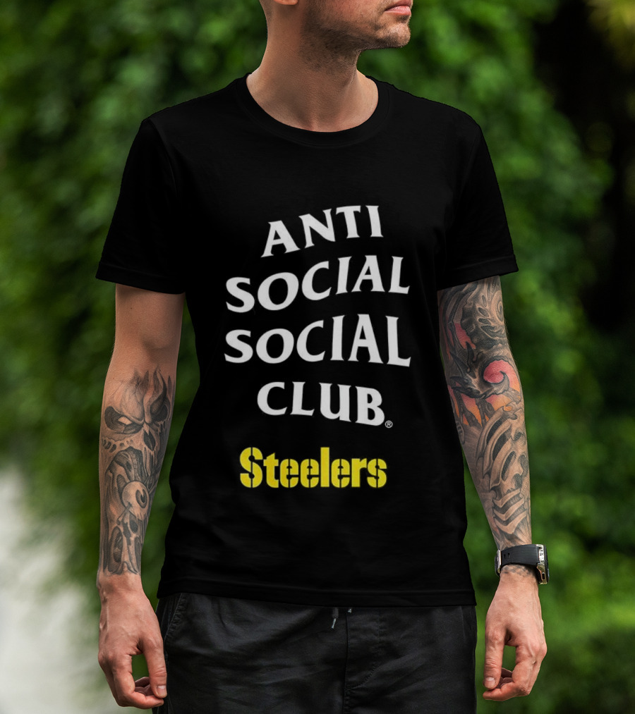 Anti Social Social Club Steelers T-Shirt