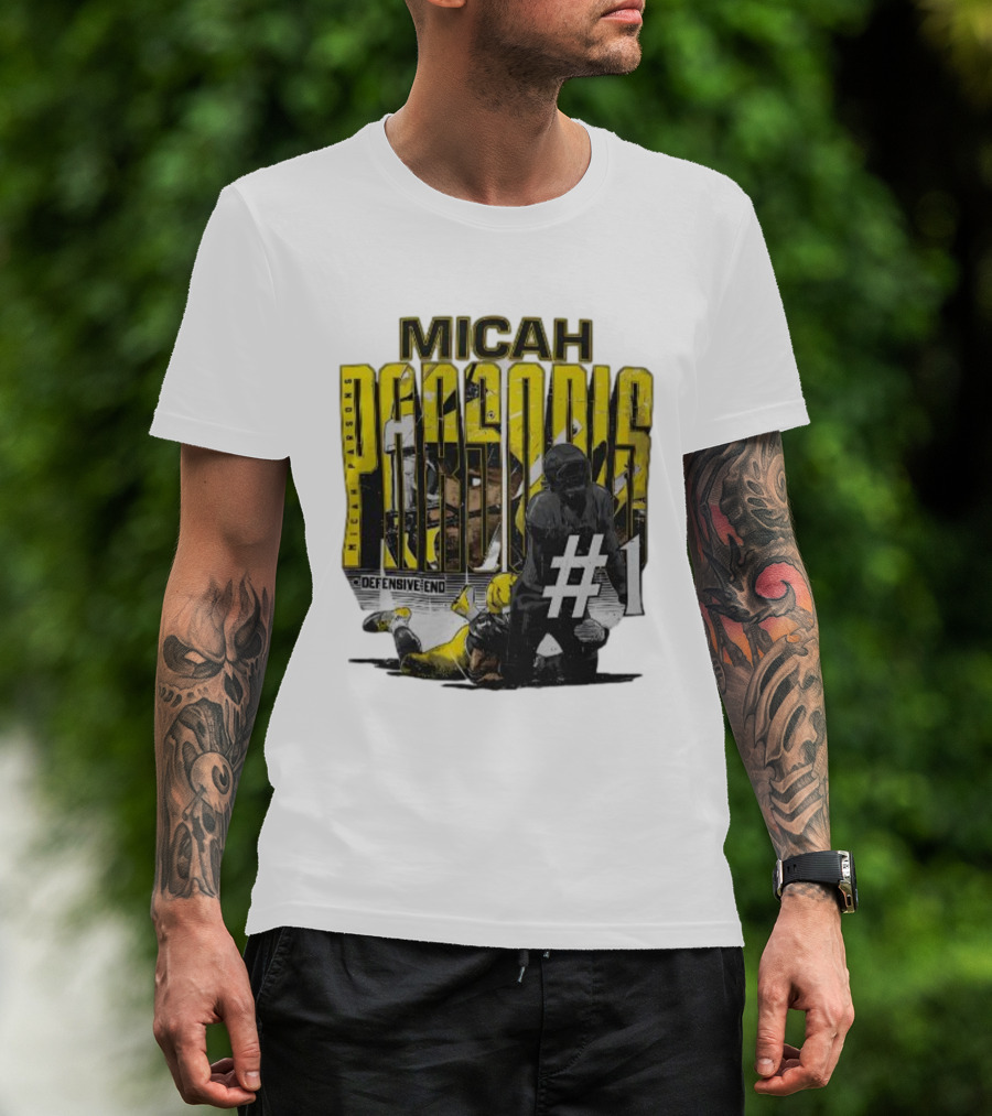 Micah Parsons Defensive End Number 1 T-Shirt
