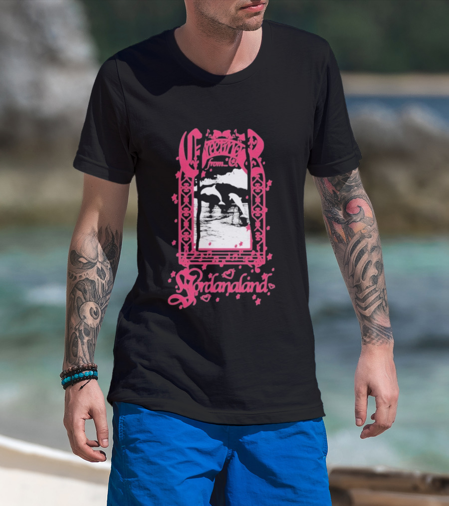 Greetings From Jordanaland Dolphins T-Shirt