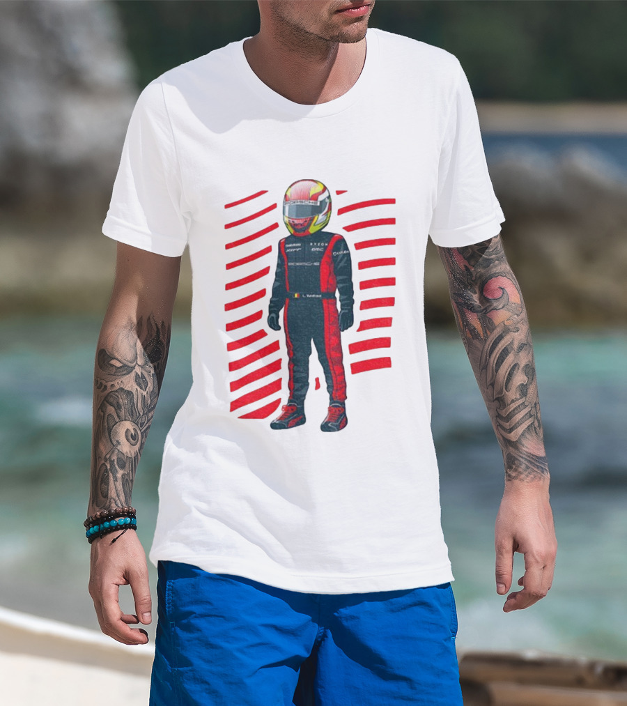Porsche Racing Suit L. Walker Grafix T-Shirt