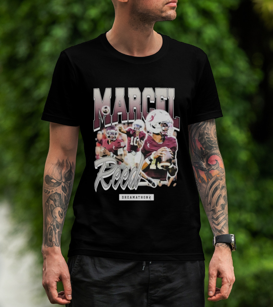 Marcel Reed Dreamathon Football Quarterback Number 10 T-Shirt