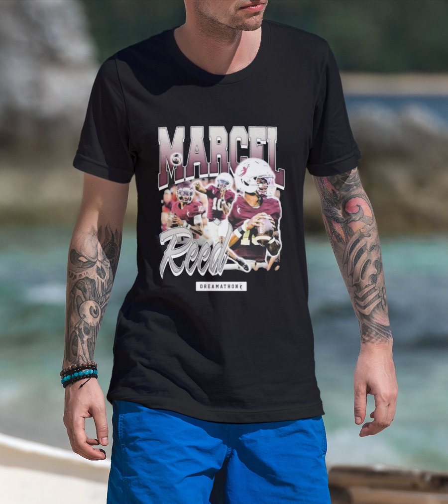 Marcel Reed Dreamathon Football Quarterback Number 10 T-Shirt