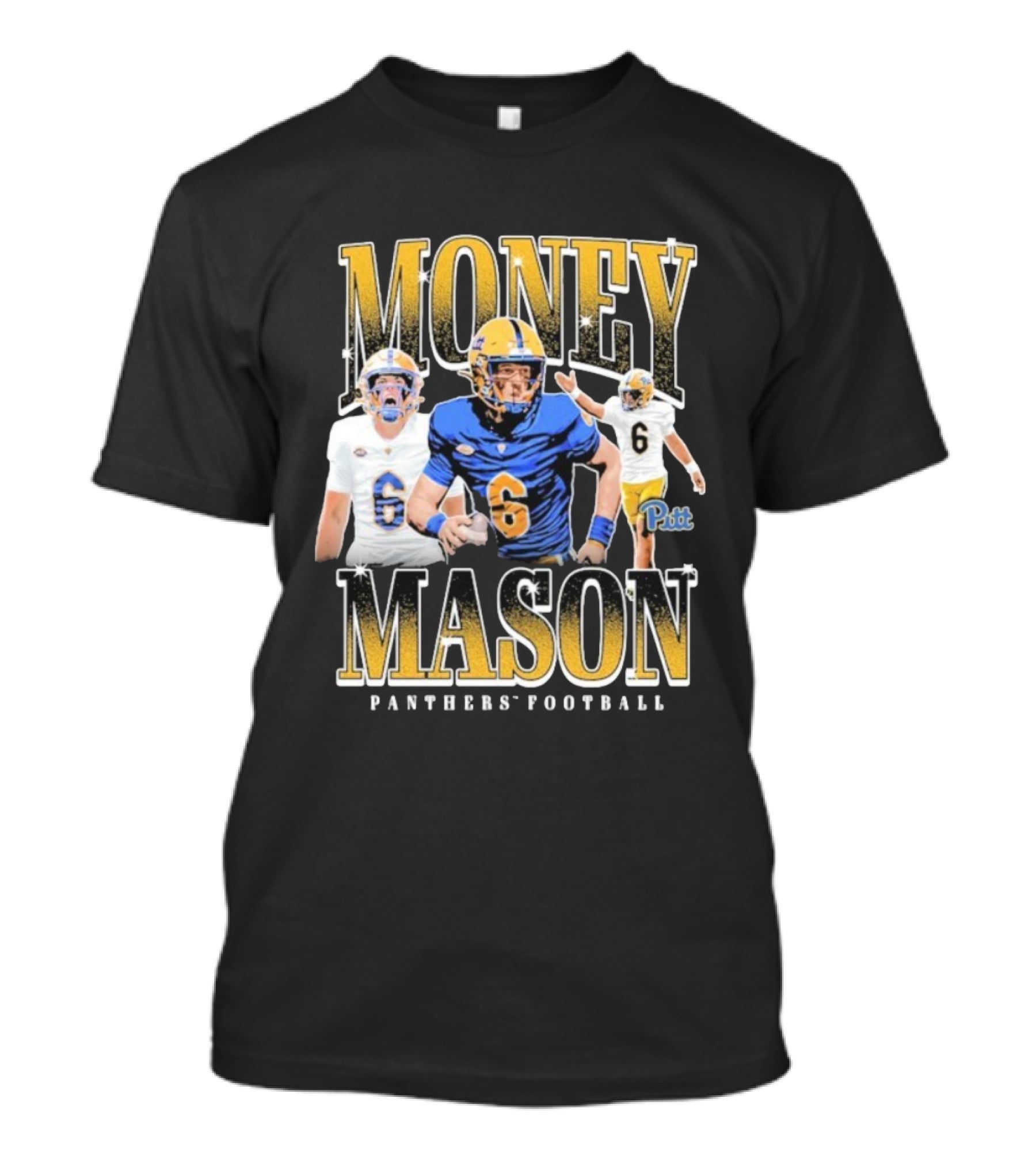 Mason Heintschel Money Mason Panthers Pitt Football T-Shirt
