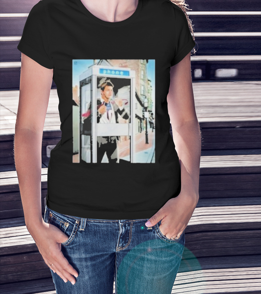 Drake Maye New England Patriots Phone Booth T-Shirt