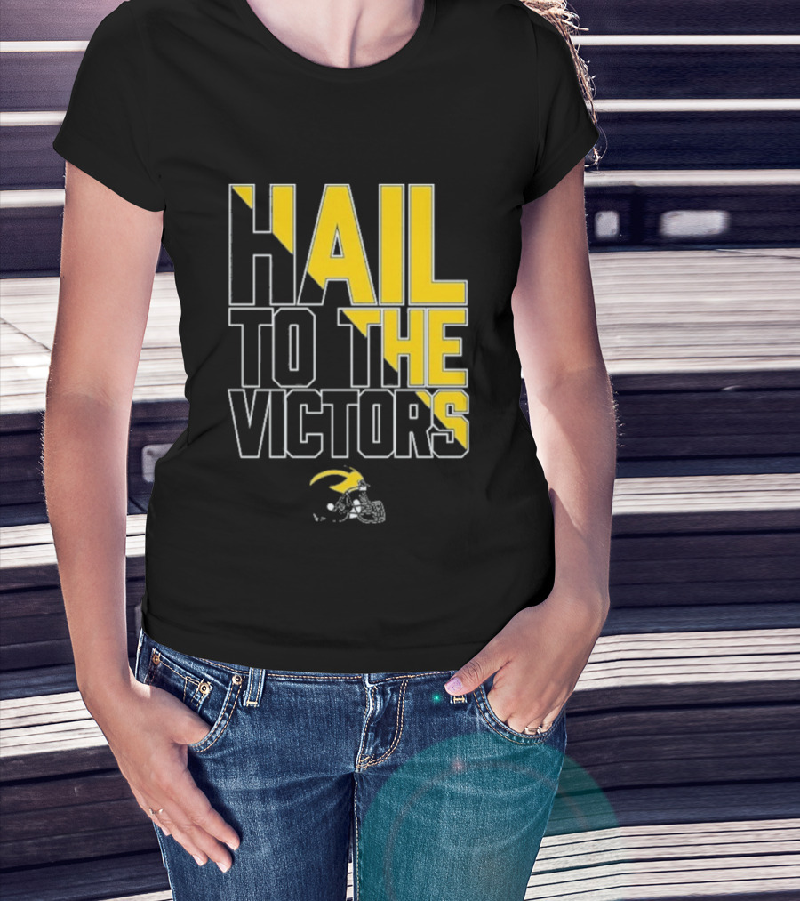Michigan Wolverines Hail To The Victors T-Shirt