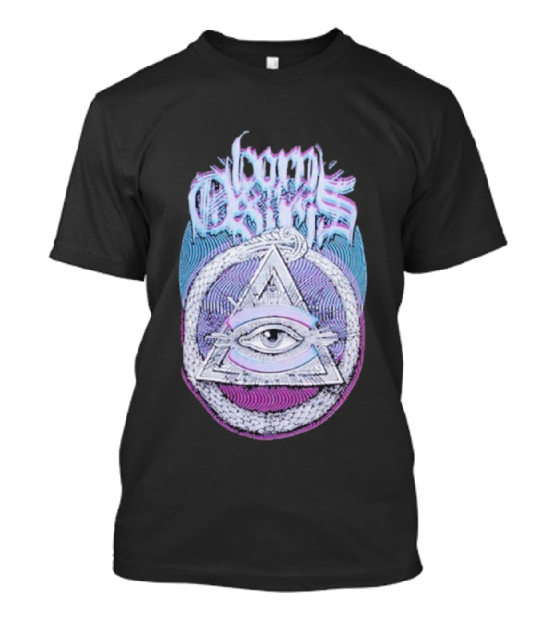 Born Of Osiris Eye Pyramid Ouroboros Fusion T-Shirt