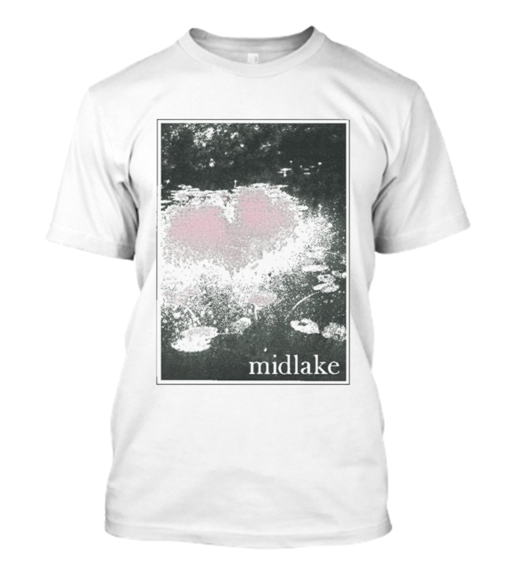 Midlake Pond Heart Lily Pads T-Shirt