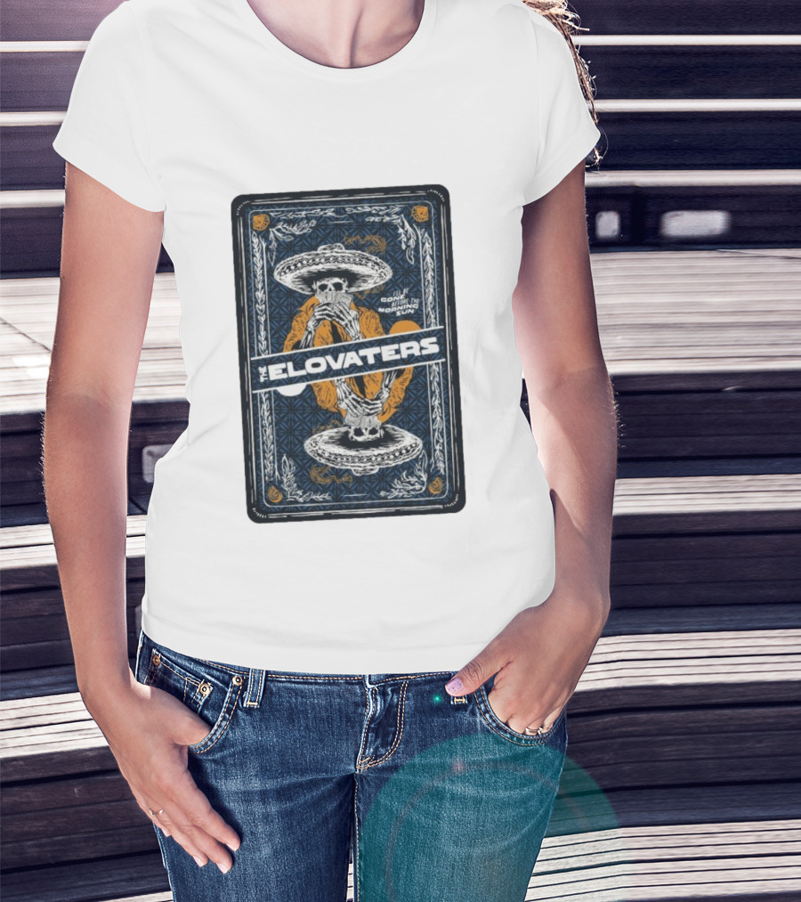 The Elovaters I’ll Be Gone Before The Morning Sun Hampton Beach Skeleton T-Shirt