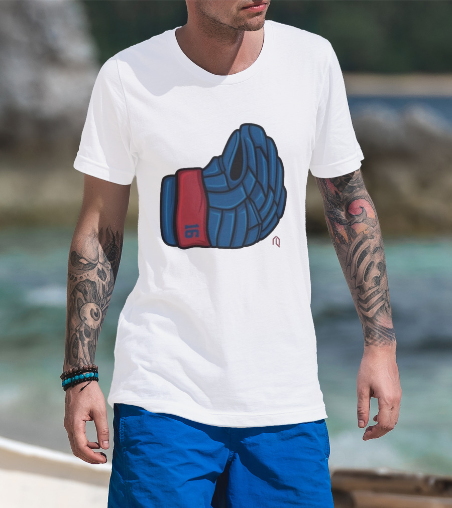 Vincent Trocheck Italian Hand Gesture New York Rangers Hockey Glove 16 T-Shirt