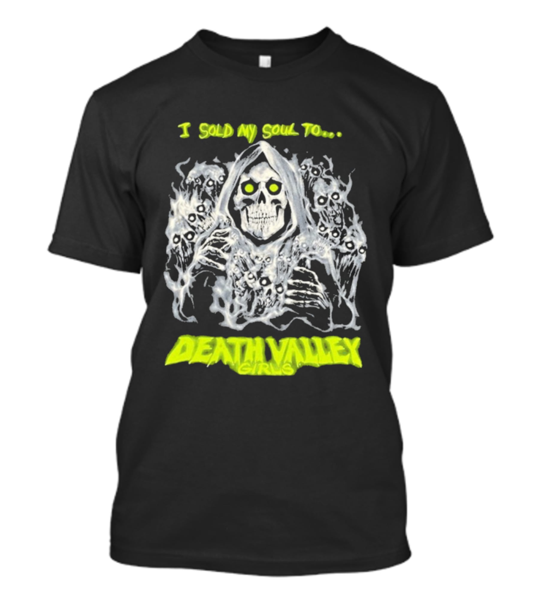 I Sold My Soul To Death Valley Girls Ghastly Apparition Theme T-Shirt