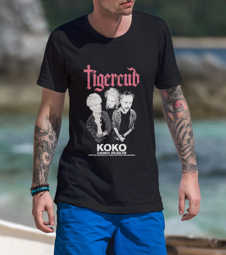 Tigercub KOKO London March 26 2026 Tour T-Shirt