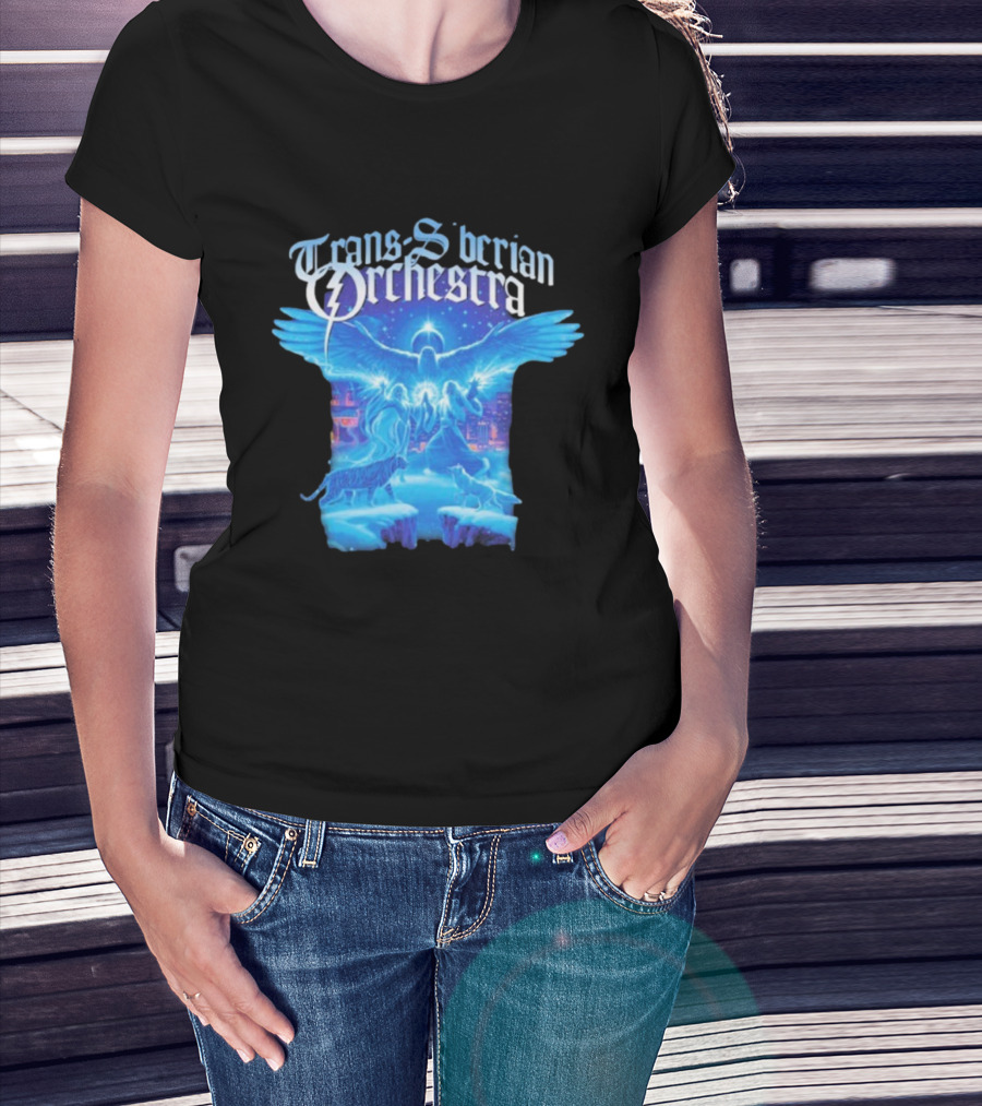 Trans-Siberian Orchestra Winter Wizards Angelic Magic Scene T-Shirt