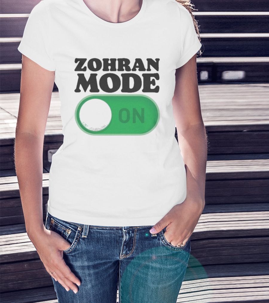 Zohran Mode On Switch Graphic T-Shirt