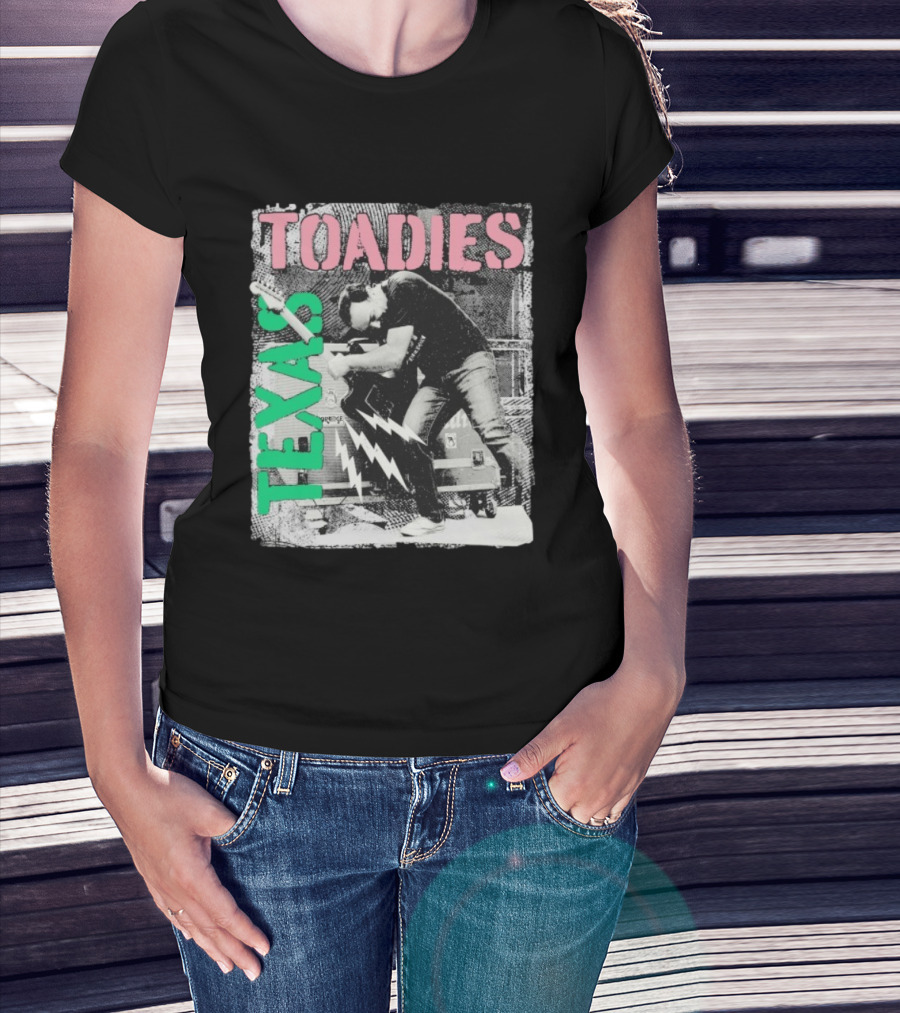 Toadies Texas Rock Band Electric Performance T-Shirt