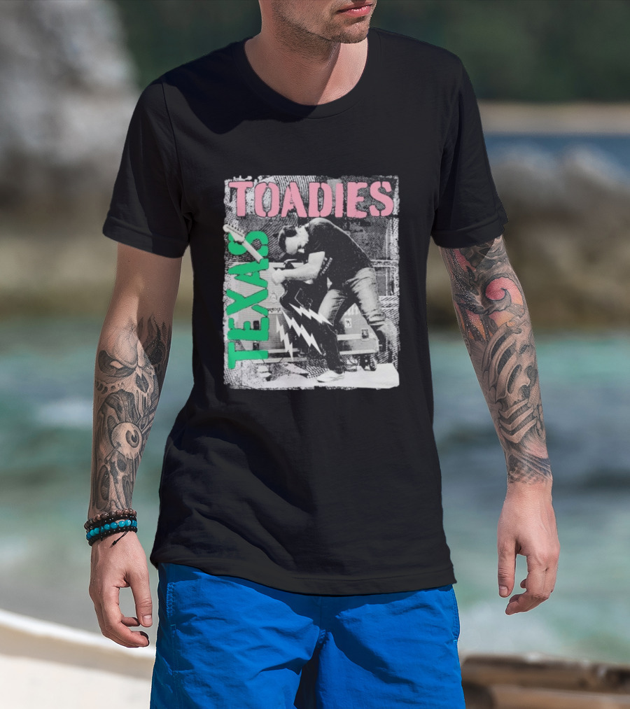 Toadies Texas Rock Band Electric Performance T-Shirt