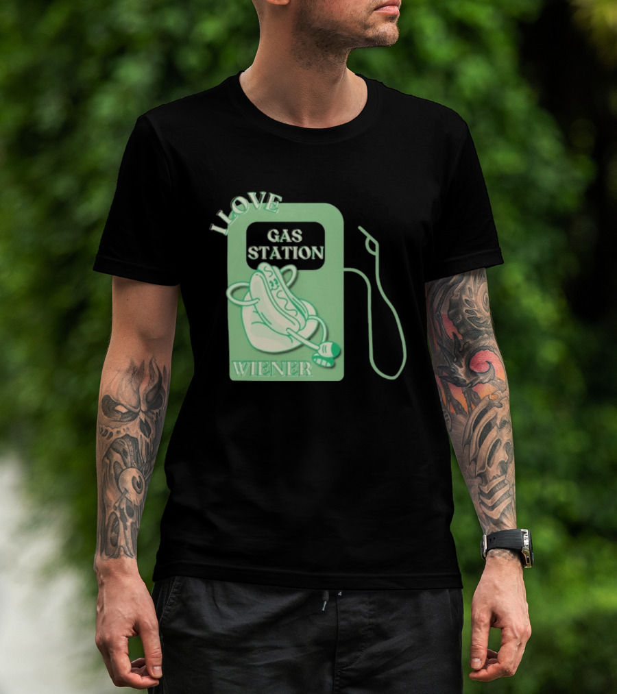 I Love Gas Station Wiener AlexNorimaki T-Shirt
