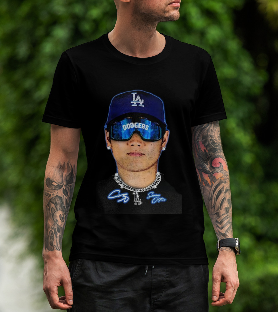Shohei Ohtani Los Angeles Dodgers 2025 World Series Champions 4X MVP Signature Style T-Shirt