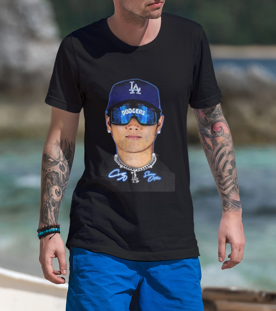 Shohei Ohtani Los Angeles Dodgers 2025 World Series Champions 4X MVP Signature Style T-Shirt