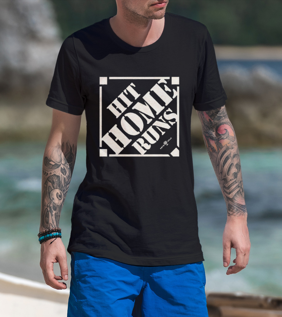 Hit Home Runs Baseball Enthusiast Style T-Shirt