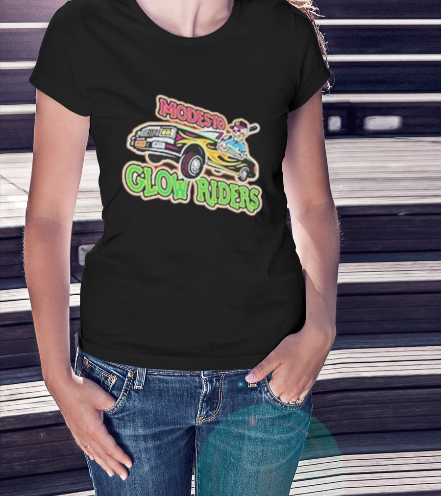 Modesto Glow Riders Pioneer Baseball League 2026 T-Shirt