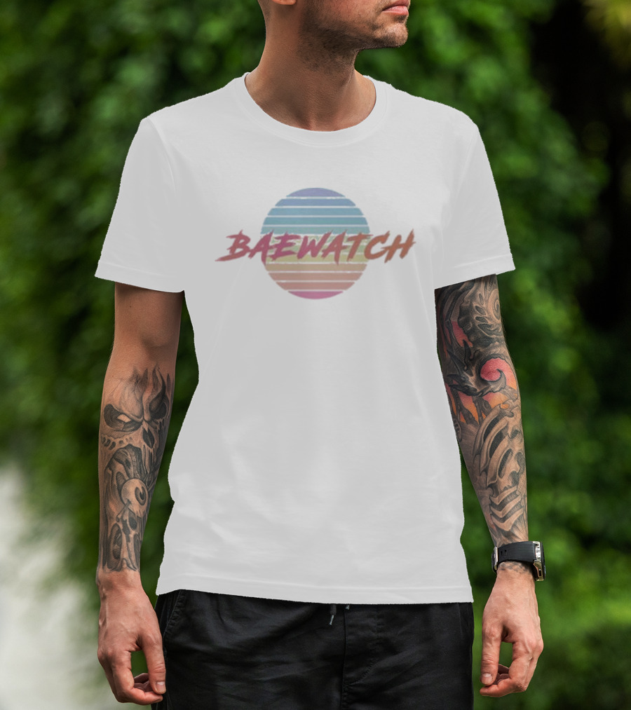 Bae Retro Sunset Pastel Aesthetic T-Shirt