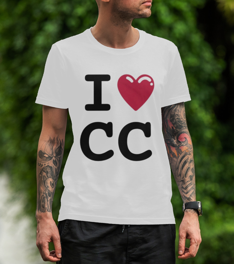 I Love CC Crowd Control T-Shirt