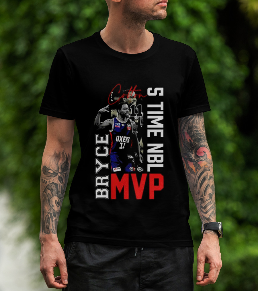 Bryce Cotton 5 Time NBL MVP Adelaide 36ers T-Shirt