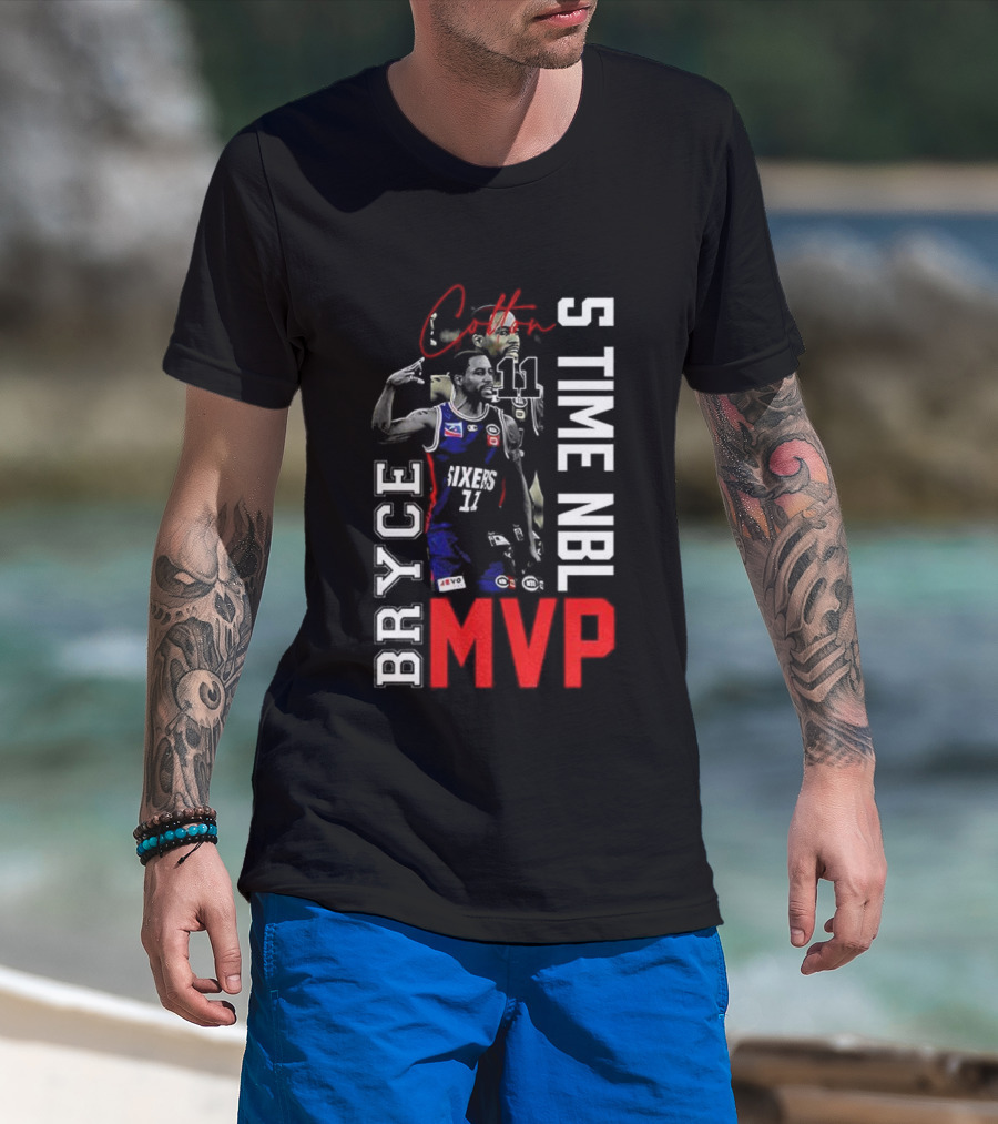 Bryce Cotton 5 Time NBL MVP Adelaide 36ers T-Shirt