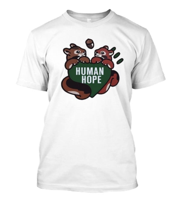 J-Hope Human Hope Squirrel Duo With Acorn And Heart T-Shirt