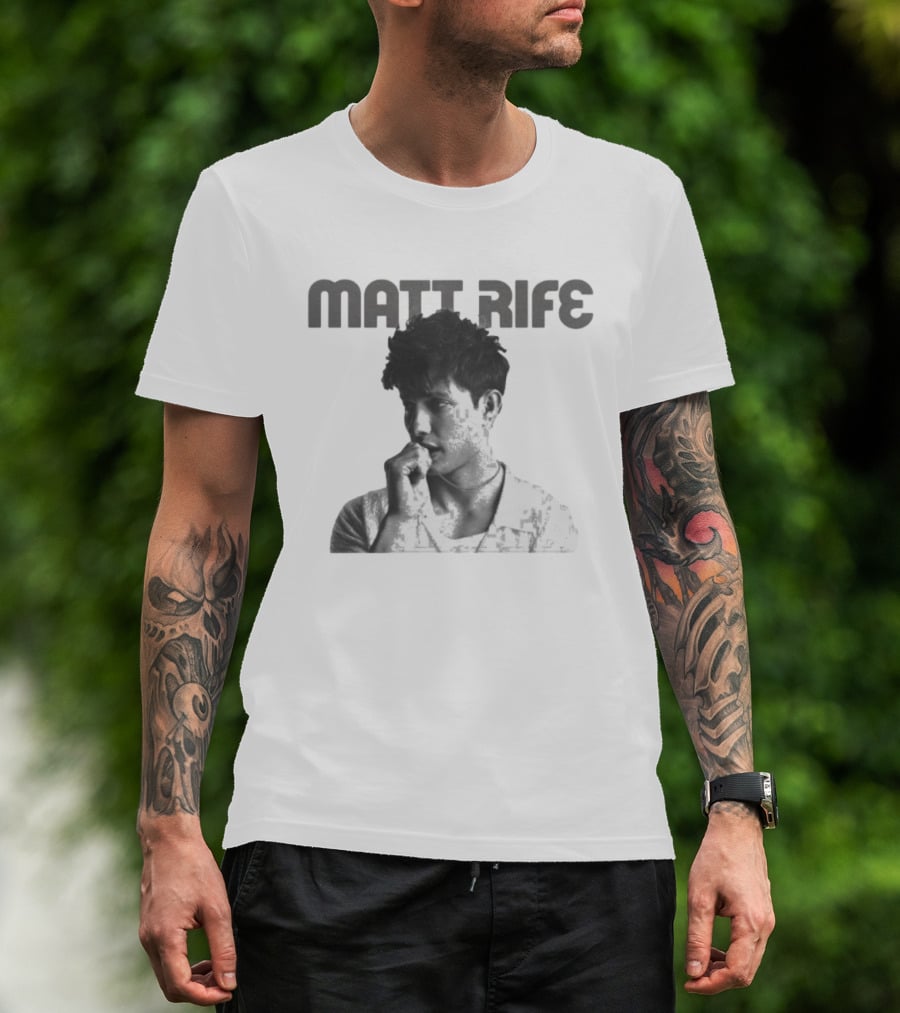 Matt Rife Black And White Image T-Shirt