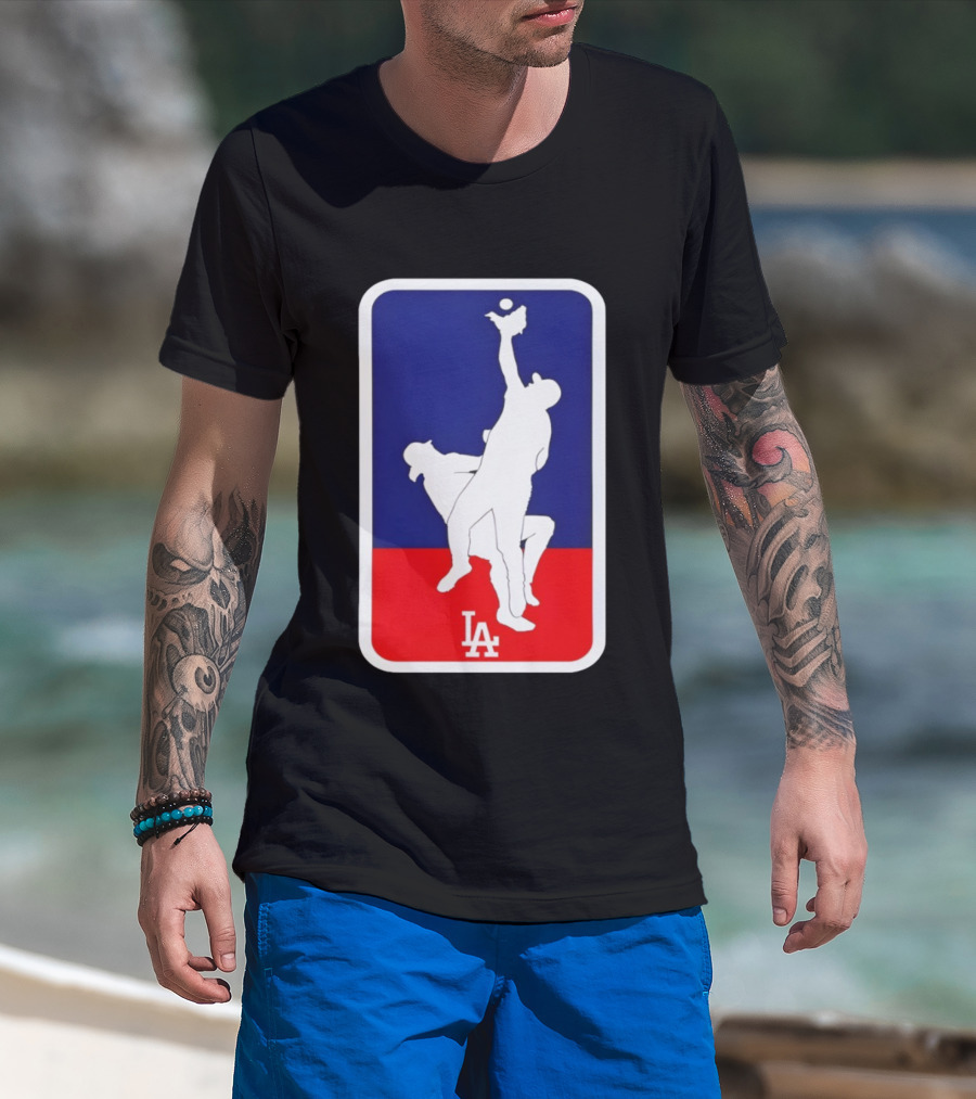 Los Angeles Dodgers Andy Pages Catch Game 7 MLB 2025 Parody T-Shirt