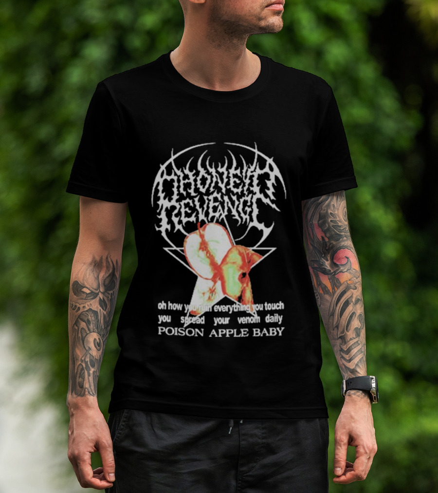 Honey Revenge Poison Apple Baby Tour 2025 Lyrics And Design T-Shirt