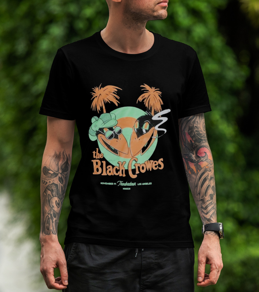 The Black Crowes Troubadour Los Angeles November 14 Event T-Shirt