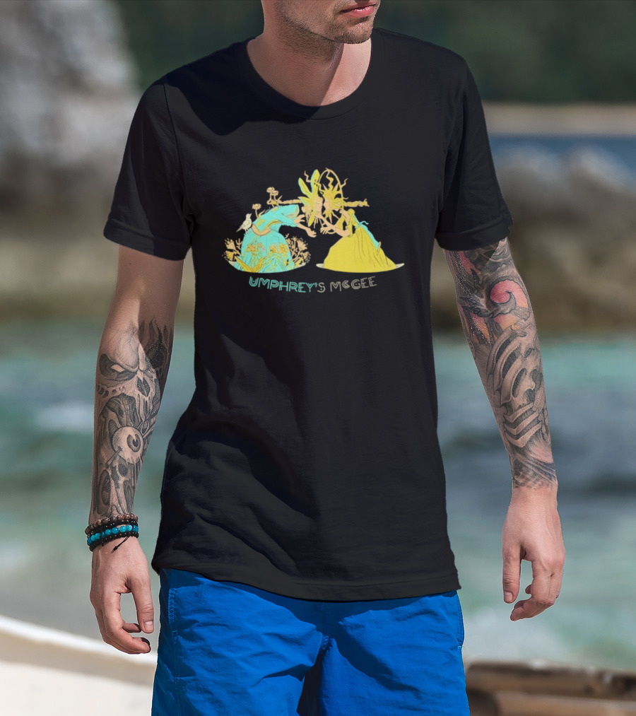 Umphrey's McGee Sun Kissed Artistic Nature Scene T-Shirt