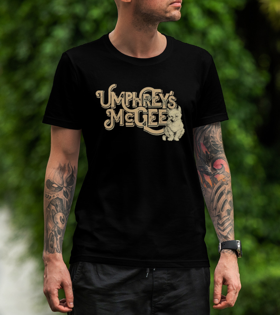 Umphrey’s McGee Nine Lives Cat Vintage Style T-Shirt