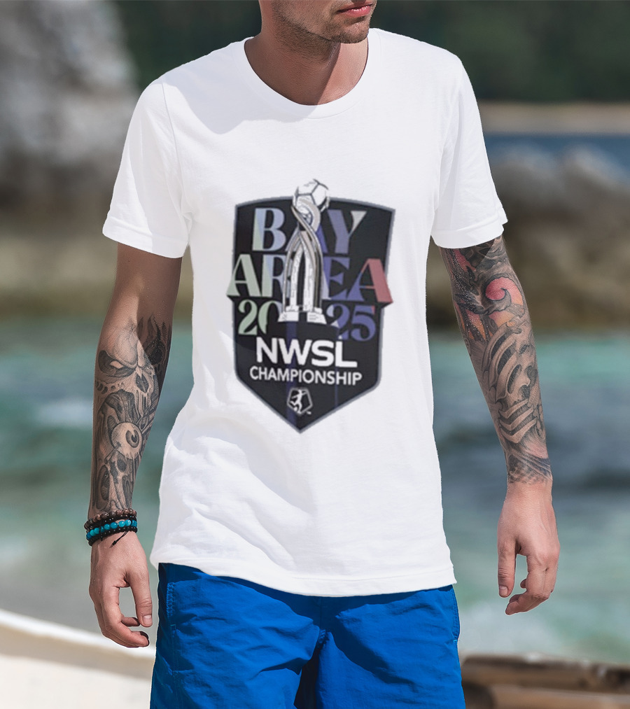 Bay Area 2025 NWSL Championship San Francisco Nike November 22 Trophy T-Shirt