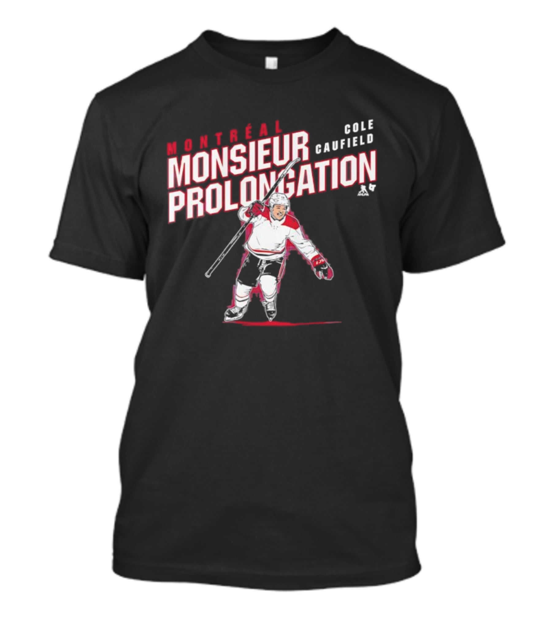 Montreal Cole Caufield Monsieur Prolongation Hockey Celebratory Moment T-Shirt