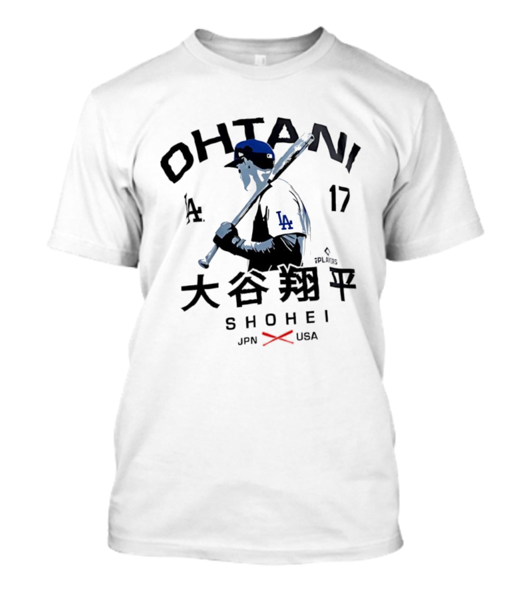Ohtani Shohei LA 17 JPN USA Baseball Los Angeles Player Japanese Icon T-Shirt