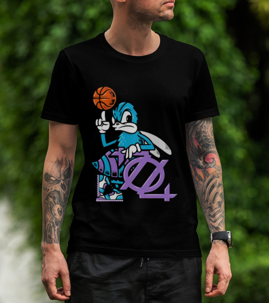 Charlotte Hornets Let’s Ball Buzz Mascot 704 T-Shirt