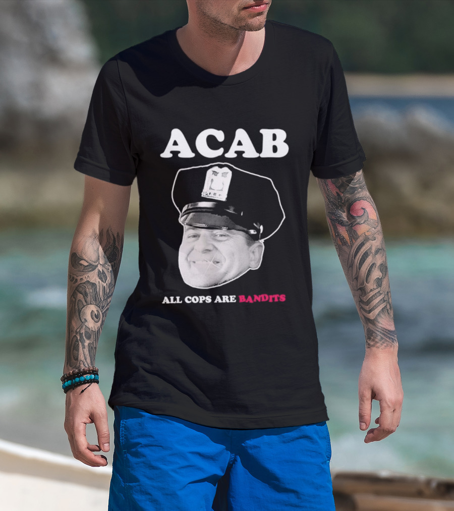 ACAB All Cops Are Bandits Police Hat T-Shirt