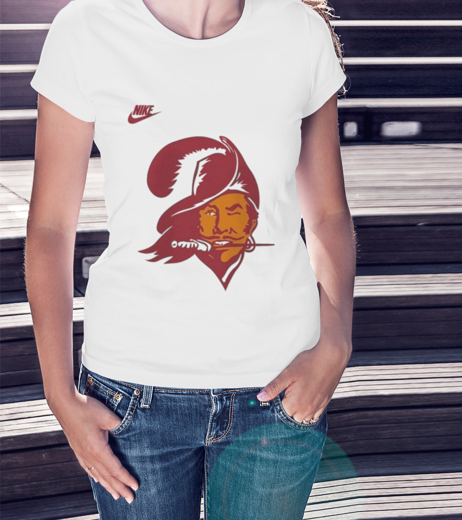Tampa Bay Buccaneers Nike Bucco Bruce Iconic Vintage Logo T-Shirt