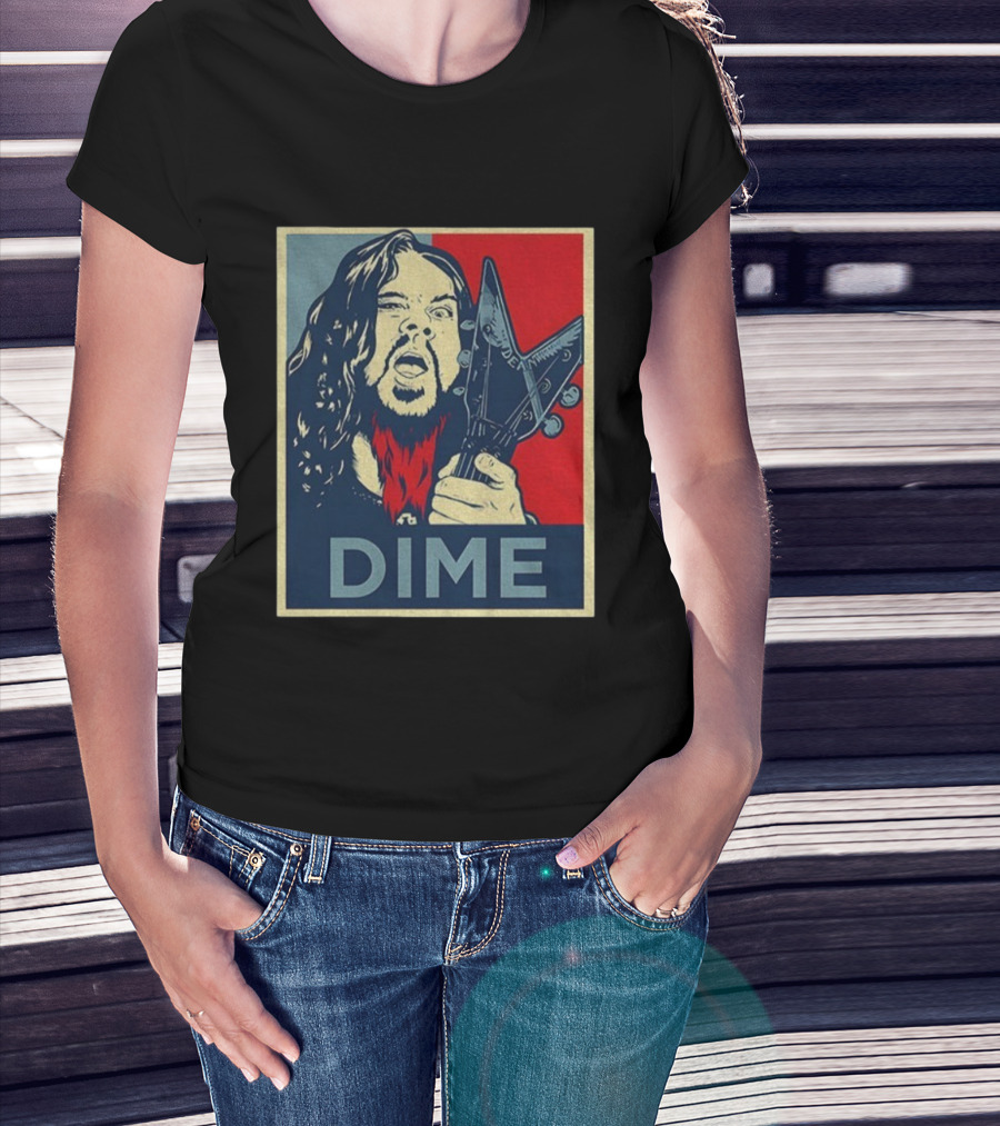 Dimebag Darrell Abbott Vintage Hope Style T-Shirt