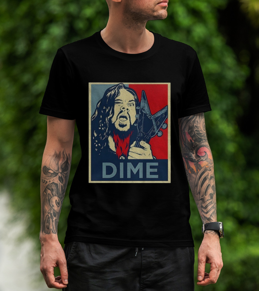 Dimebag Darrell Abbott Vintage Hope Style T-Shirt